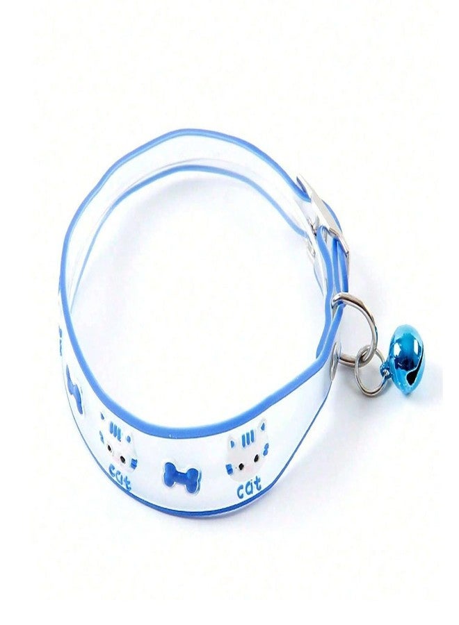PET FUN Adjustable Dog & Cat Collar | Durable, Stylish, and Comfortable Pet Collar with Secure Buckle & Leash Attachment | Ideal for Small to Large Pets (10 MM, PVC Collar) (Pack of 2) - Image 2